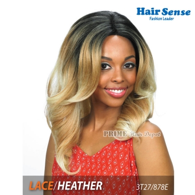 Hair Sense Synthetic Lace Front Wig - LACE-HEATHER